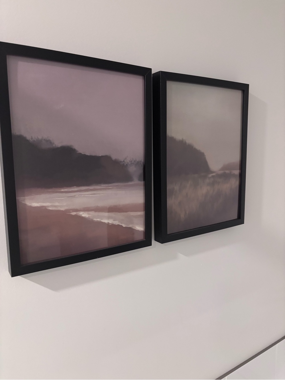 Framed Coastal Landscape Wall Art
